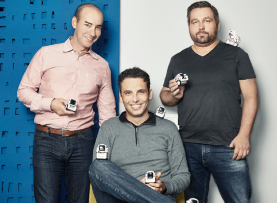 founders with cozmo